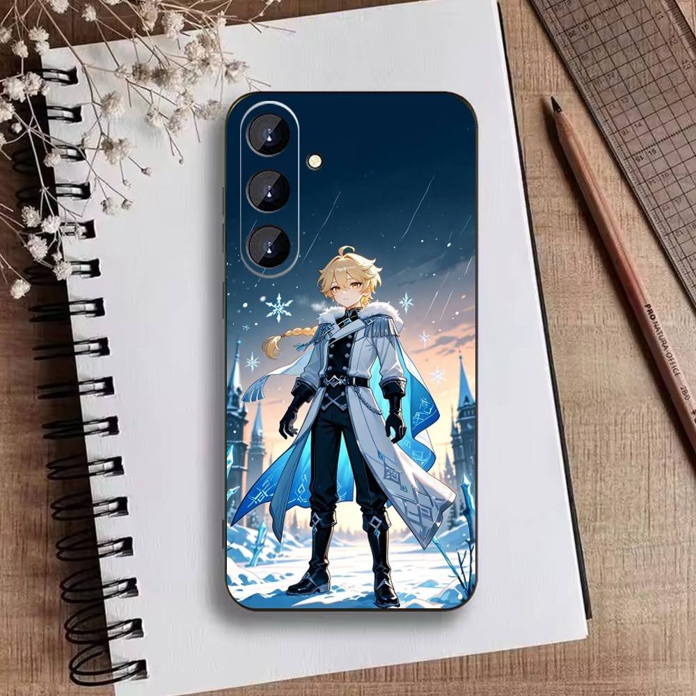 K-Kazuha Genshin K-Kaedehara Phone Case For Samsung Galaxy A73,A72,A71,A70,A52,A51 Others Soft Black Cover