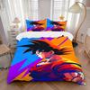 3pcs DragonBallZ Bedding Set: Perfect for Bedroom or Guest Room. Soft and Comfortable with No Core Included Yy251010156