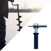 Durable Construction Ergonomic Design Ice Drill Adapter metal Easy Installation Ice Insert Drill ice Drill Conversor Camping