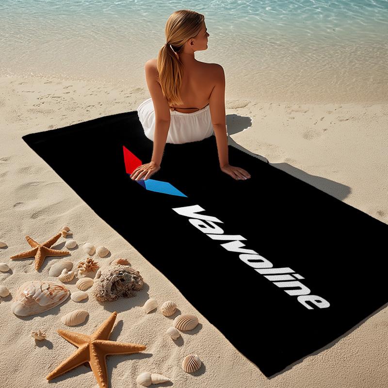 Oil Change Beach Towel Microfiber Beach Towel Super Soft & Absorbent for Bath, Beach, Travel  Bath Time Accessory, Fan gifts