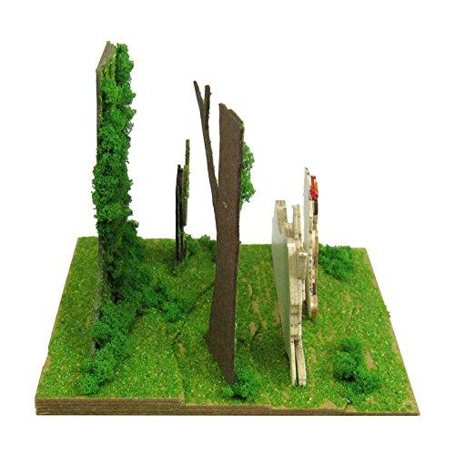 Sankei Studio Ghibli Mini Princess Mononoke San & Wolf Paper Craft Kit MP07-45