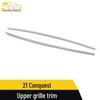 Compatible with 21 Journey Models - Front Bumper Grill Trim: Scratch-Resistant, Anti-Collision Bright Strip.
