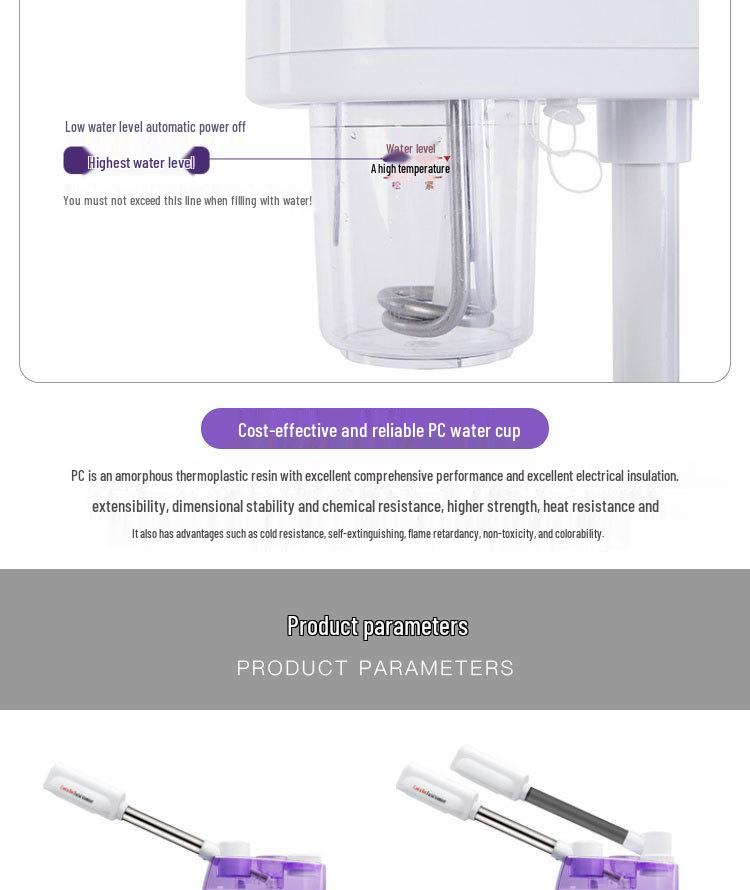 Dual Tube Hot & Cold Beauty Sprayer for Facial Care, Hydration, and Moisturizing In Salons