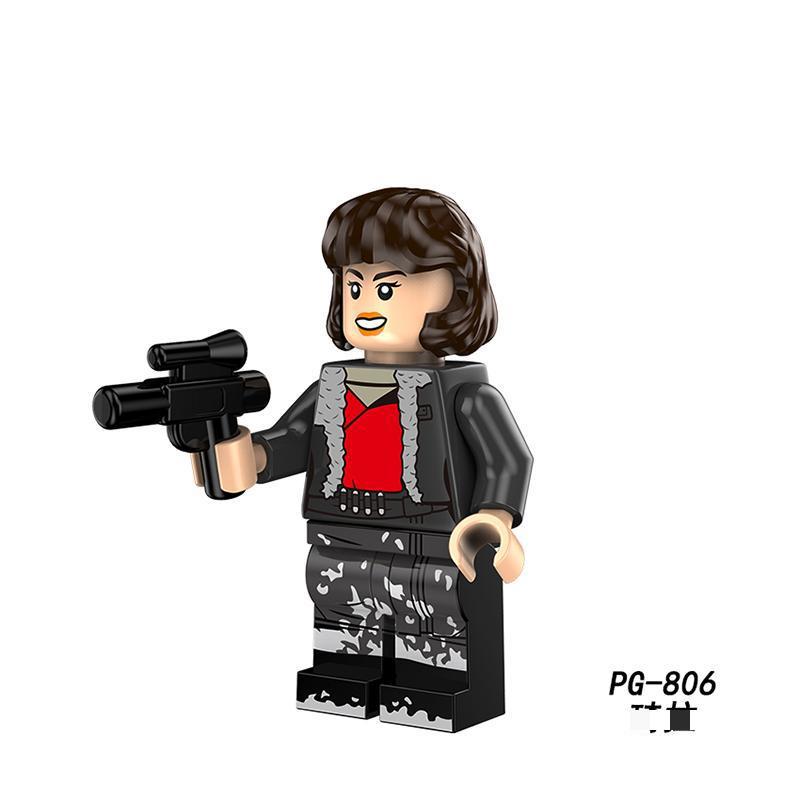 Sci-Fi Filmreihe Baustein-Figur Zusammenbauspielzeug