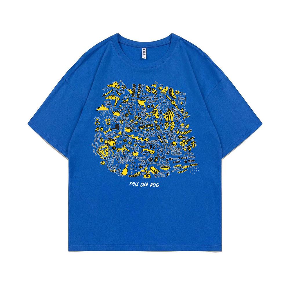 Singer Mac Demarco This Old Dog Album Graphic Tshirt Short Sleeve Men Women Vintage Oversized T-shirts Male Pop Music T Shirts