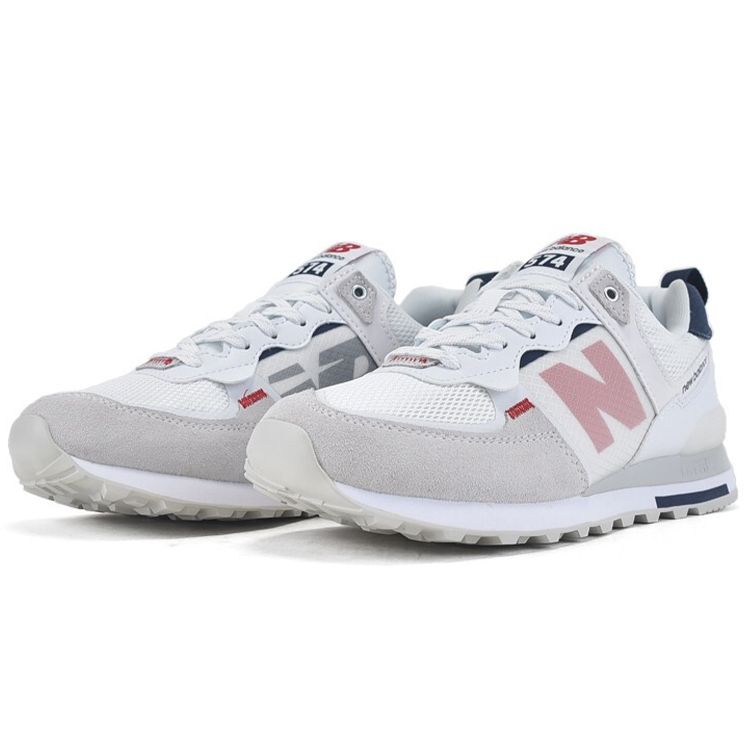 New Balance 574 White Natural Indigo Unisex Sneakers ML574IST