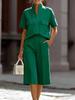 2026 Spring Women's Casual Loose Solid Color Suit