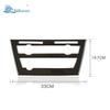 For BMW X5 F15 X6 F16 2014-2017 Carbon Fiber Car AC CD Control Panel Stickers CD Console Frame Decorations Car Styling Accs