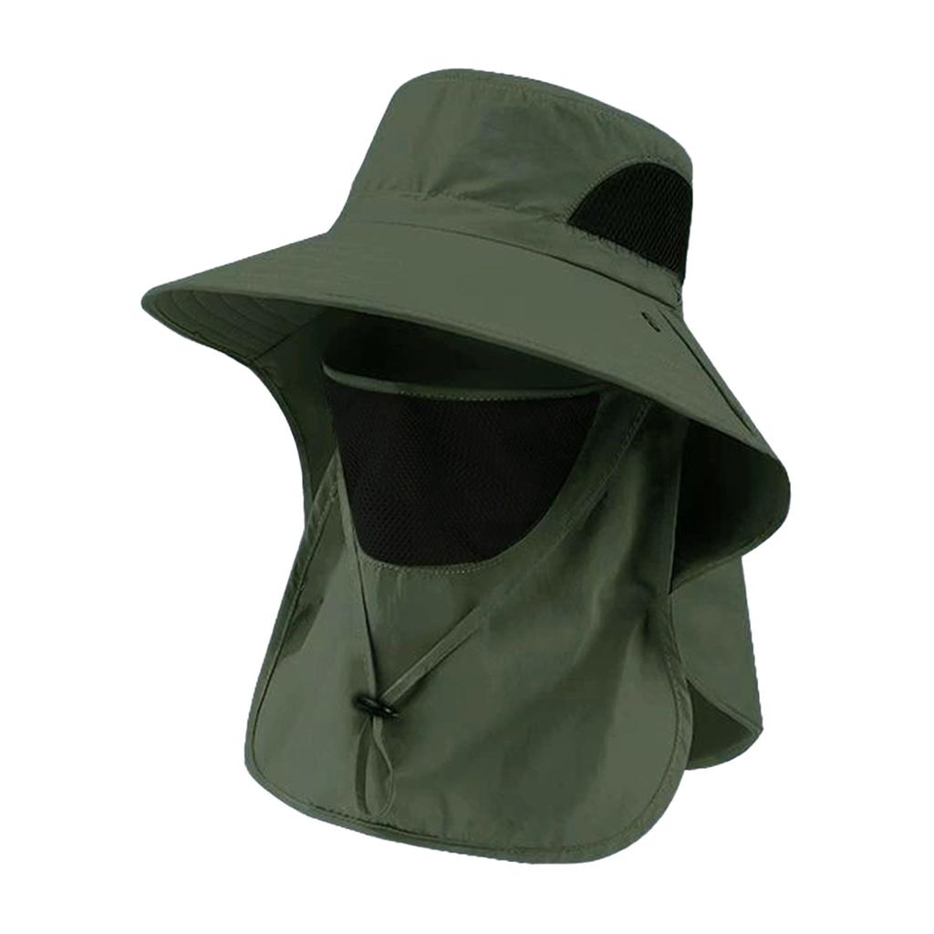 Sonnenschutzhut mit Nackenschutz Cooler Strandhut Reisekrempe Sommer UV-Hüte für Sommer Strand Angeln Wandern