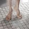 Stainless Square Floor Cover - Bathroom Hair Catcher, Filter Screen, -Clog Cover