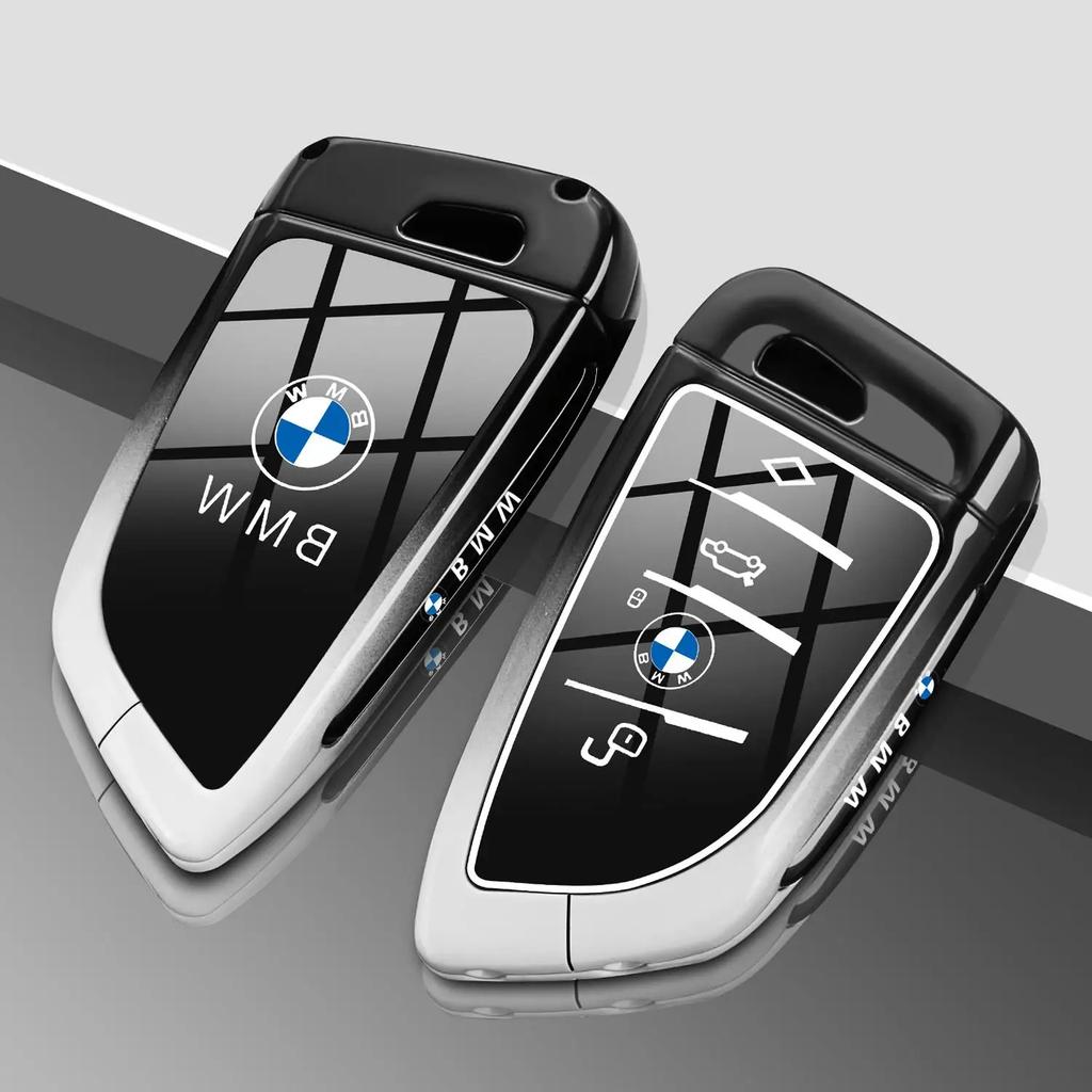 ORWI7 Car Key Case Cover Key Bag For BMW F20 G20 G30 X1 X3 X4 X5 G05 X6 Accessories Car-Styling Holder Shell Keychain Protection