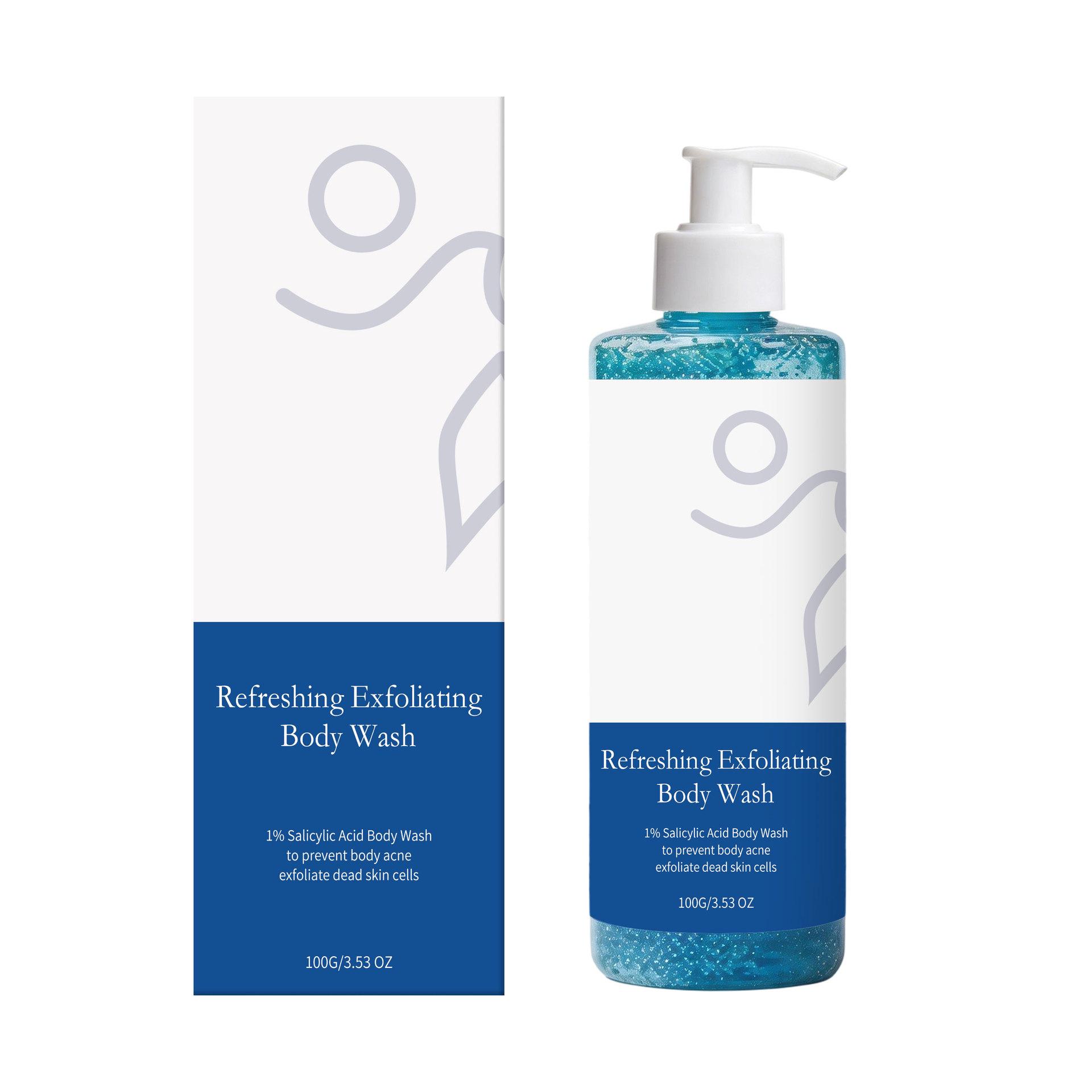 Gentle Exfoliating & Moisturizing Body Wash - Soft, Smooth, Refreshing Cleanse
