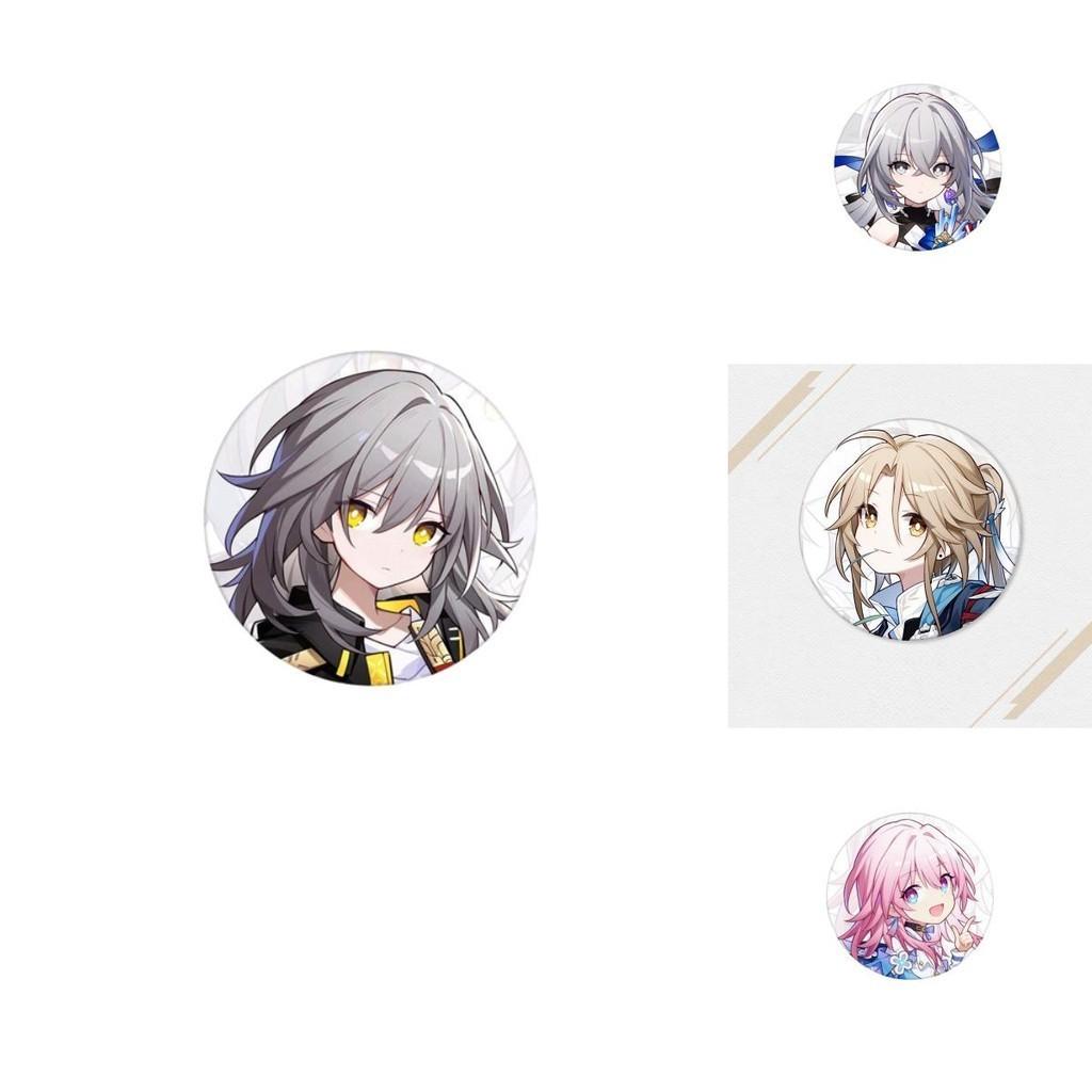 Honkai Star Rail Badge Collection Bailu, Bronya, March7th, Yanqing And More!