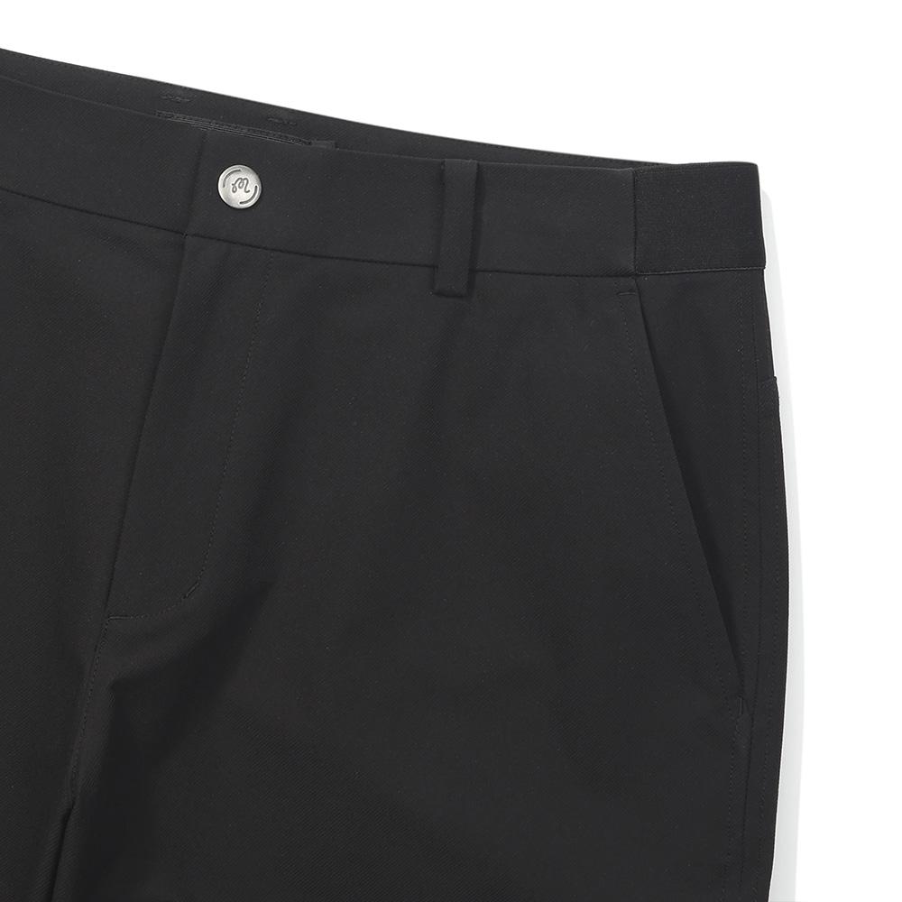 MALBON GOLF Semi-Wide Cargo Pants Black (Man)