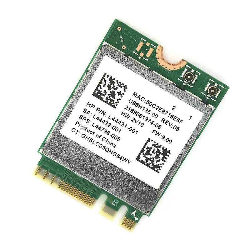 1 Set 2.4Ghz Bluetooth-Compatible Wifi Card Ipx Connector Card Rtl8822Ce Dual-Band 802.11Ac 1200Mbps M2 Wifi Card