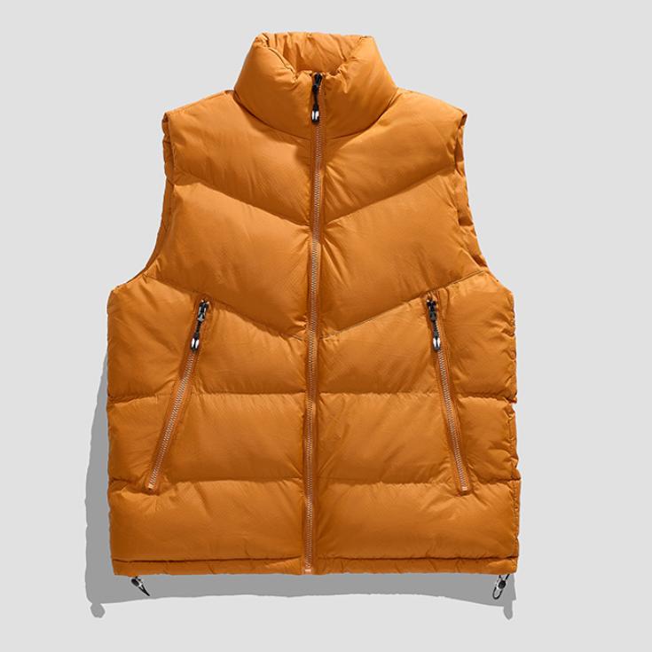 Gilet da uomo Autunno e inverno Gilet casual imbottito Gilet caldo