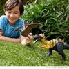 Mattel Jurassic World Ceratoscops Action Figure, Roaring!, Kids' Dinosaur Toy, Moving, Large, Total Length: Approx. 12.5 inches, Ages 4 and Up, Yellow