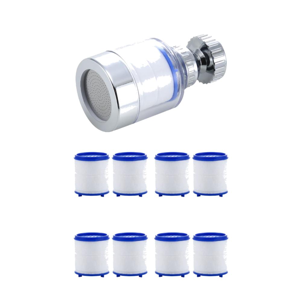 Faucet Filter Element Water Purifier Filter Remove Chlorine Heavy Metal Faucet Adapter PP Cotton Filtration for Kitchen Bathroom