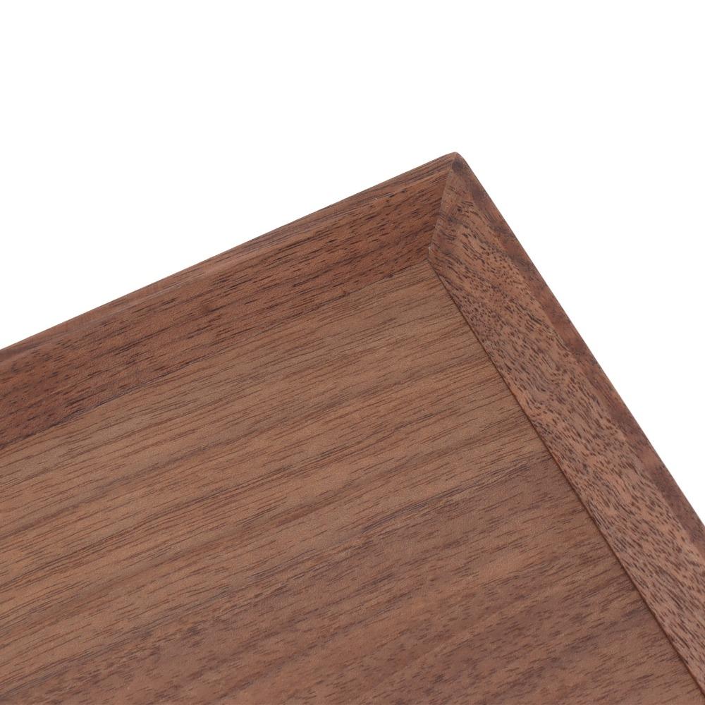 Square Wooden Serving Tray Wooden Wooden Platter Tea Serving Serving Tray Dining Room