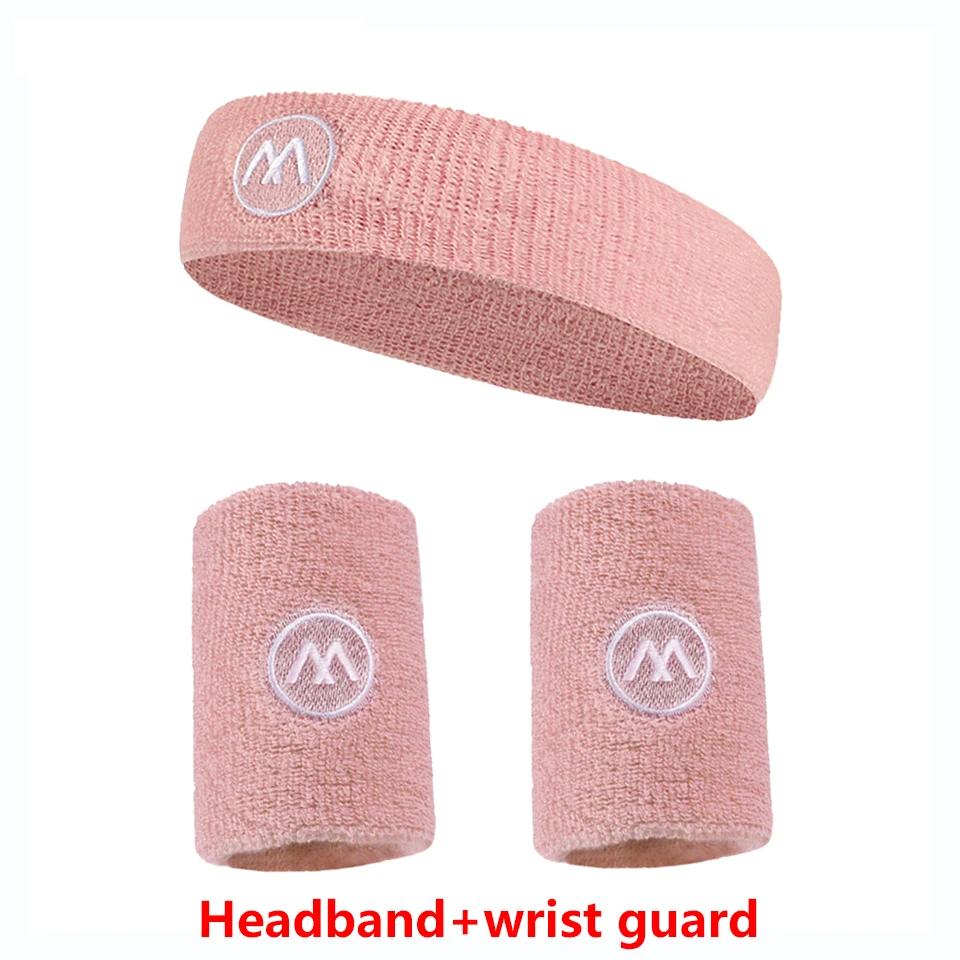Exercise Headband Wristband Set Gym Sweatband for Men Women Comfortable Yoga Tennis Workout Weight Loss Fitness