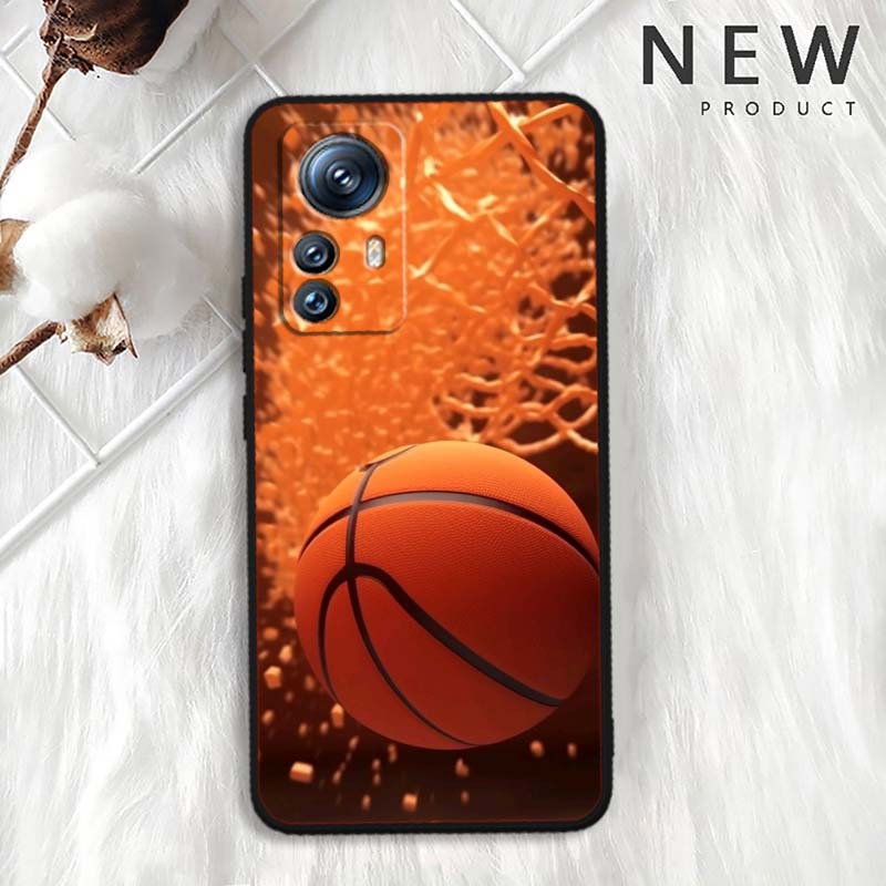 Sports basketball cool For Xiaomi Mi 15 14 13 13T 12 12T 12S 11 11i 11T Pro Ultra Lite 5G Black Soft Phone Case