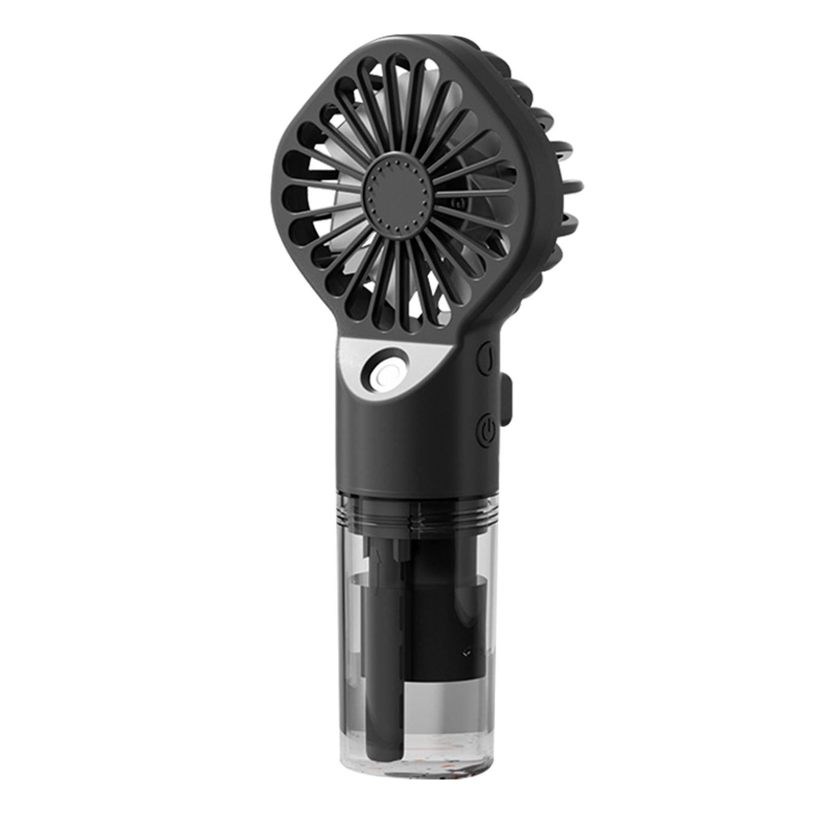 Portable Humidifier Fan Mini Handheld Mist Fan Portable USB Rechargeable Handheld Fan with Humidifier Mini Water Spray Hand Fan