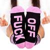 Unisex Letter Fuckoff Funny Casual Sports Skateboard Socks Stockings Color 5