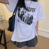 200g Pure Cotton Women's Oversized Loose-Fit Trendy Short-Sleeved T-Shirt - European & American Style