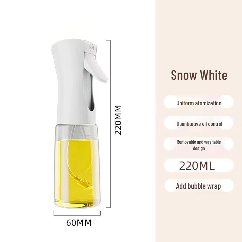White Glass Kitchen Oil Sprayer