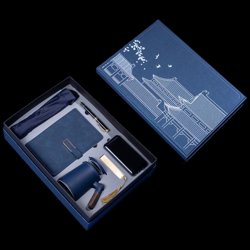 Premium Ceramic Tea Cup Business Gift Set