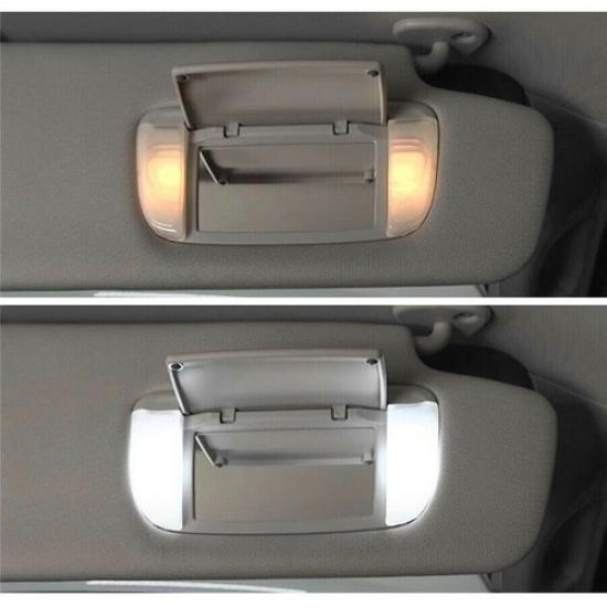 18x White LED Interior Light Bulb Map Reading Dome Lamp For 2009-15 Honda Pilot