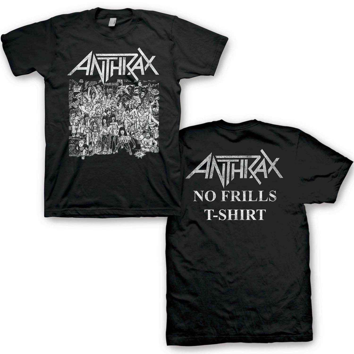 Anthrax No Frills T-Shirt S M L XL 2XL NEW XL