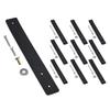 AEE2-10Pcs Wall Hooks,PU Leather Curtain Rod Holder, Leather Straps For Hanging Bracket DIY Home Storage Hook Wall Boho