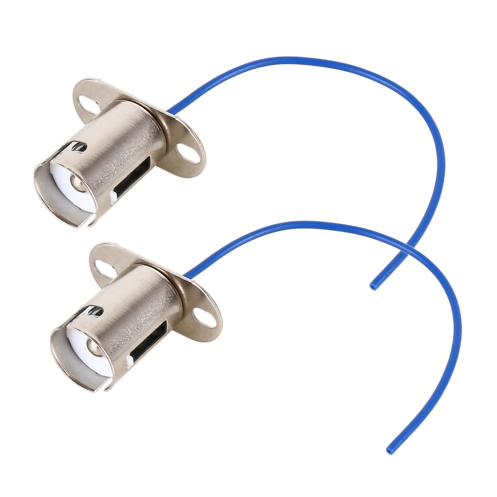 

1 Pair Car 1157 1156 Bulb Holder Base Female Socket with Cable 1156