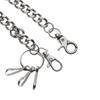 Fashion Punk Rock Key Chains Clip Wallet Chain Belt Thick chain  Biker Link Pant Jean Keychain