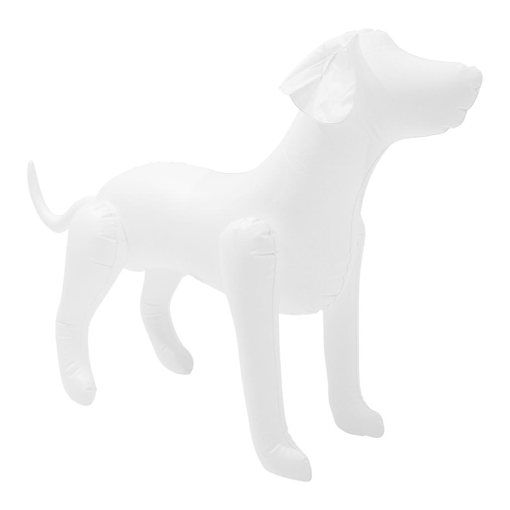 Hund Stehendes Modell Hund Schaufensterpuppe Aufblasbares Hundemodell für Kleidungsausstellung Bühnenrequisite