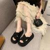 Thick-soled Shoes Women's Shoes Sandals New Summer Style Beach Flip-flops