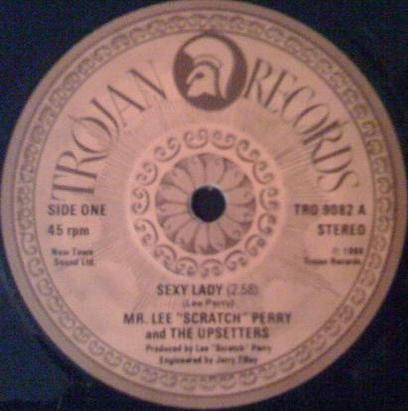 

7inch Record LEE PERRY THE UPSETTERS Sexy Lady All Things Are Possible TRO9082 Trojan Records 1986 UK Reggae Ska Dub Used