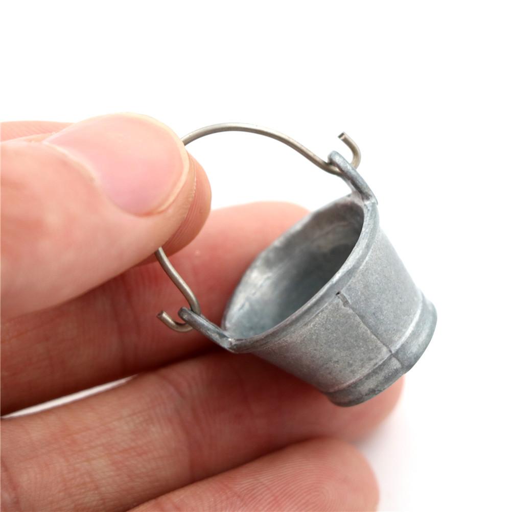 Water Bucket 1:12 Fairy Home Kitchen Pretnd Play Game Dollhouse Miniature Bucket Classic Pretend Play Furniture Toys Gifts