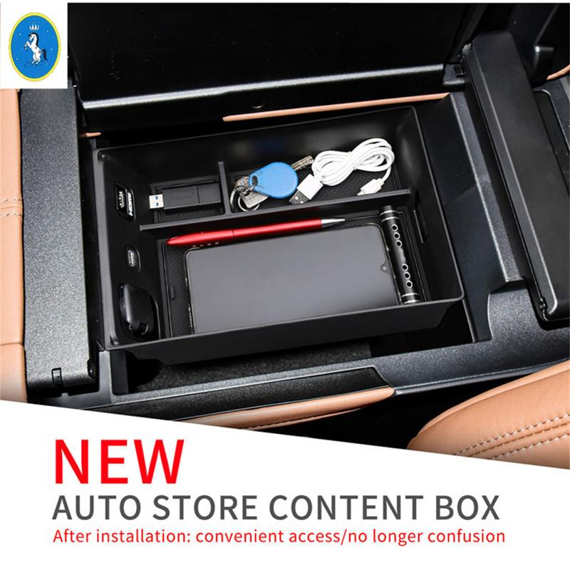 Center Armrest Storage Box Console Organizer Car Accessories Supplies Material For Toyota Alphard Vellfire 40 Series  2024