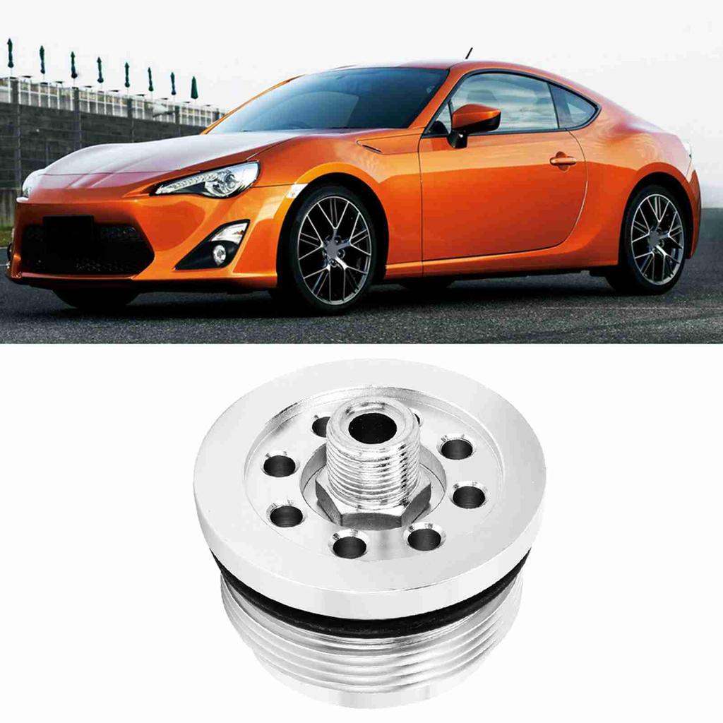 Aluminiumlegering Oljefilter Konverteringsadapter Anslutning Passar för Toyota GT 86 2011 2018