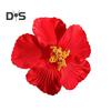 Women Hair Clip Vibrant Color Imitation Flower Decor Beach Vacation Hair Pin Party Wear Hair Accessory