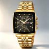 Men's Quartz Watch SKMEI Chronograph Stainless Steel Luminous 2434