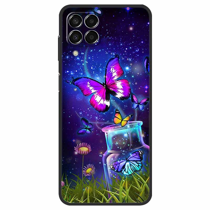 For Samsung Galaxy M33 / M53 Case Marble Soft Silicone Back Case for Samsung M53 2022 Fundas Case M 33 53 5G Phone Cover Coque