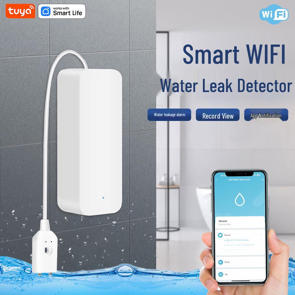 Graffiti Smart WiFi Water Leak Detector and Alarm