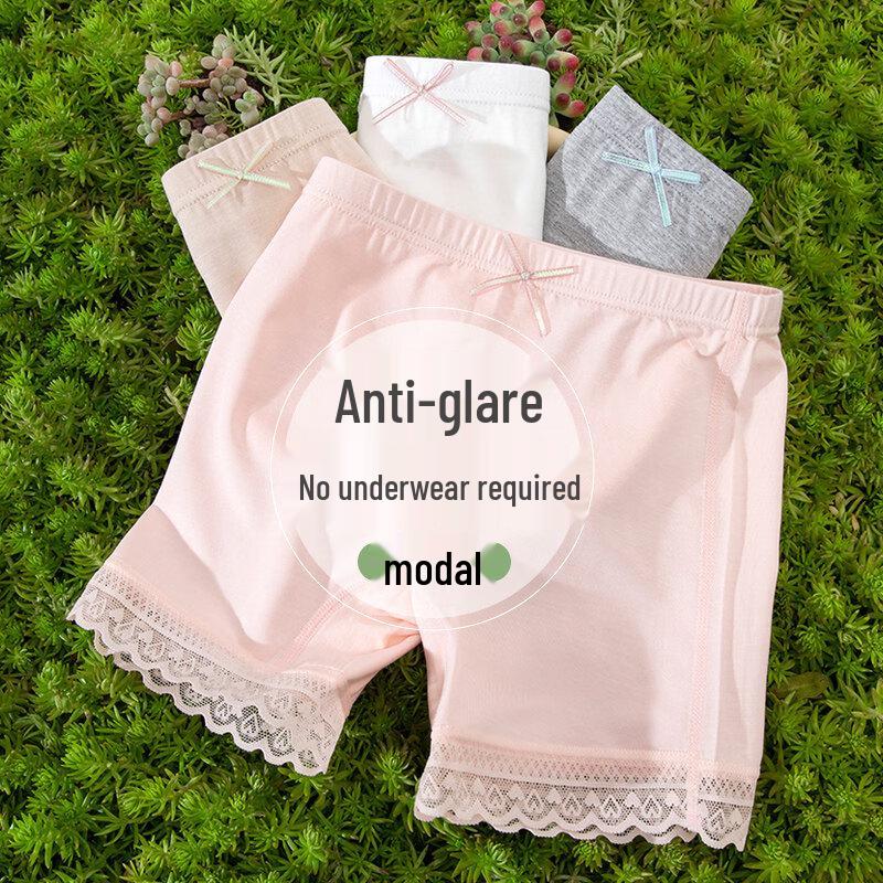 YUZHAOLIN Girls  2-Pack Modal Safety Shorts 130