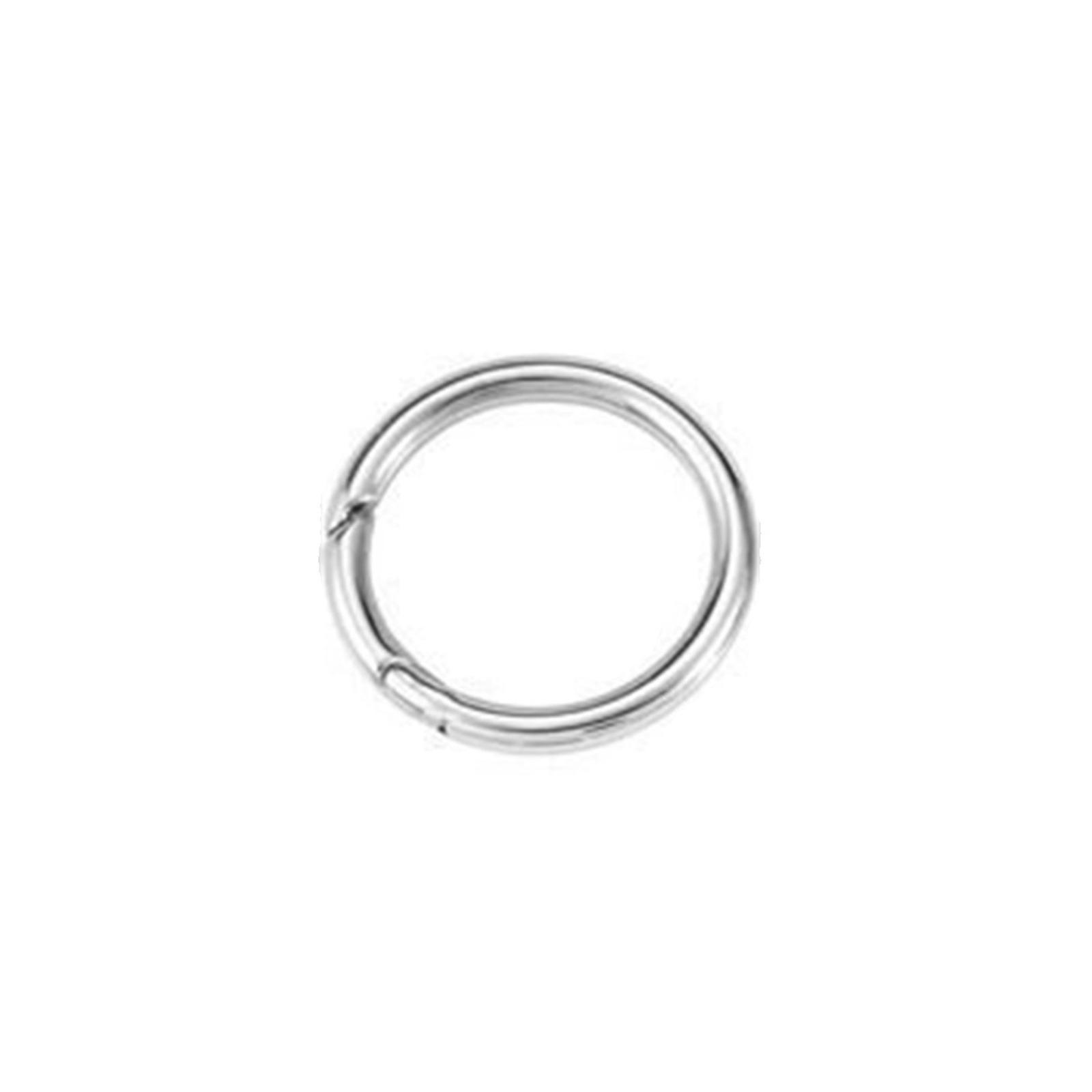

1 Piece 316 Stainless Steel Bolt Spring Ring Clasps Silver Plated For Bracelet Necklace DIY Jewelry Making Findings Accessories