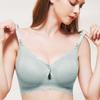 Wire-free Lace Shell Maternity Bra Suitable for Pregnancy Postpartum Breastfeeding and Seamless Nursing