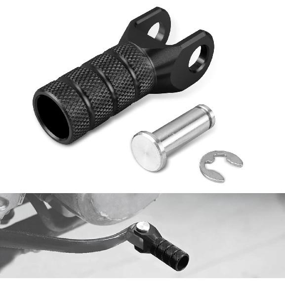 

NICECNC Motorcycle Shift Lever Tip Aluminum Compatible with Honda XR650L 1993 1994 1995 1996 1997 1998 1999 2000 2001 2002 2003-2024,CNC-machined чёрный