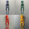 Refrigerator Magnets Poseable Skeleton Fridge Magnets Decorative Magnets for Office Kitchen Classroom Locker Whiteboard